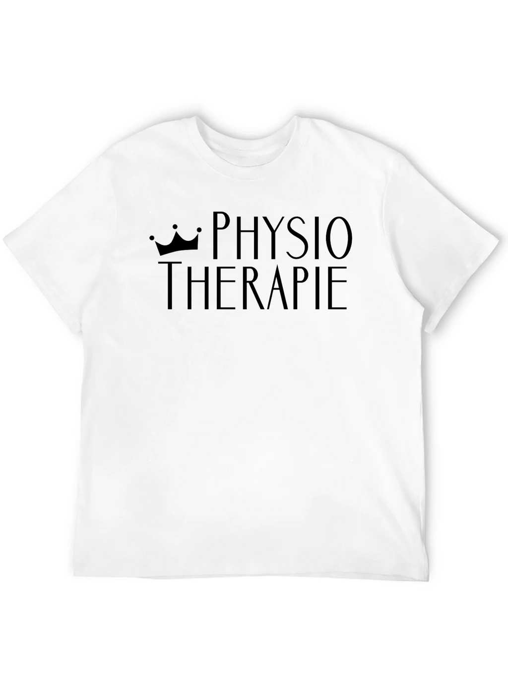 Physiotherapie Crown Print Black T-Shirt product image 11