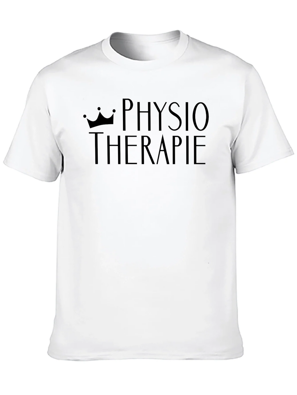 Physiotherapie Crown Print Black T-Shirt product image 9