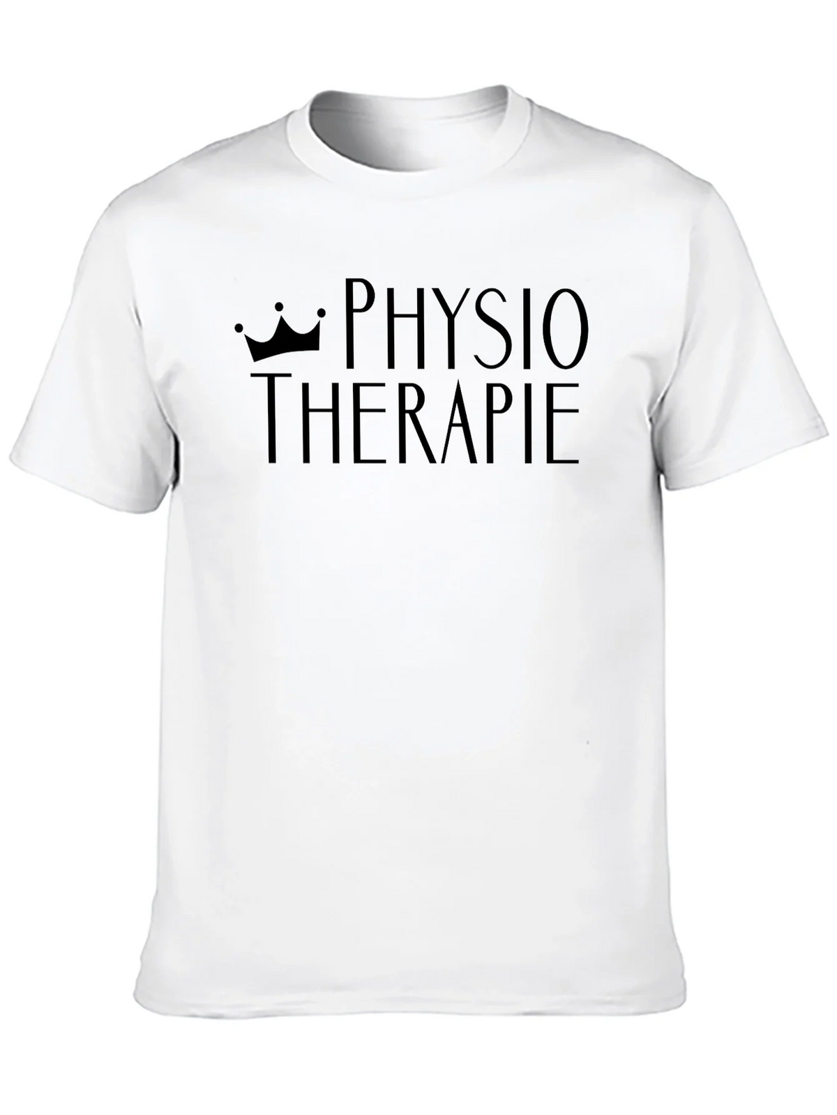 Physiotherapie Crown Print Black T-Shirt product image 9