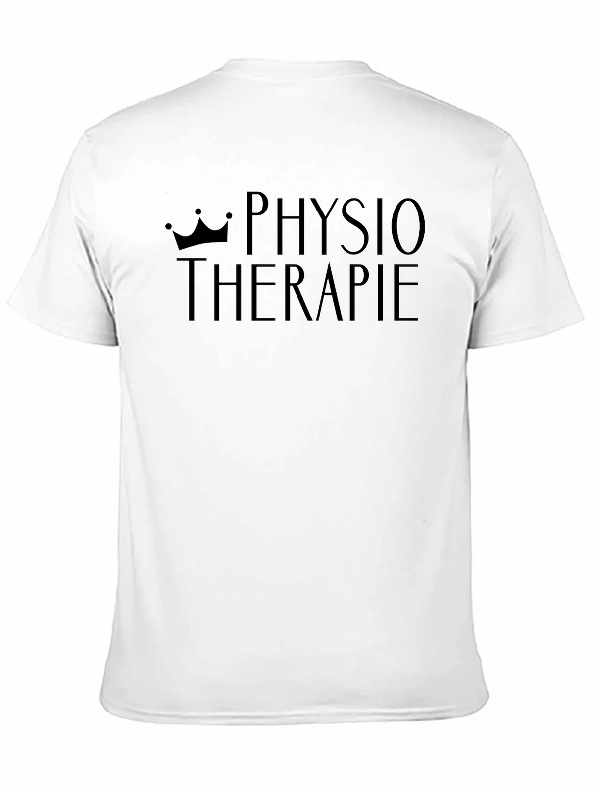 Physiotherapie Crown Print Black T-Shirt product image 10