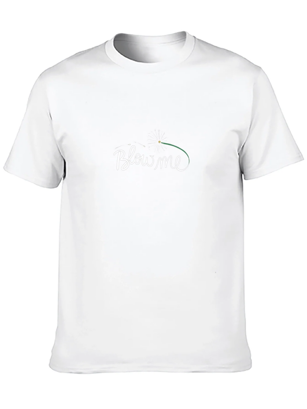 Blow Me Dandelion Graphic T-Shirt - Black product image 9