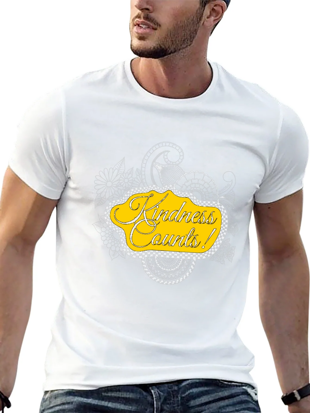 Kindness Counts Graphic Tee - Black product image 11