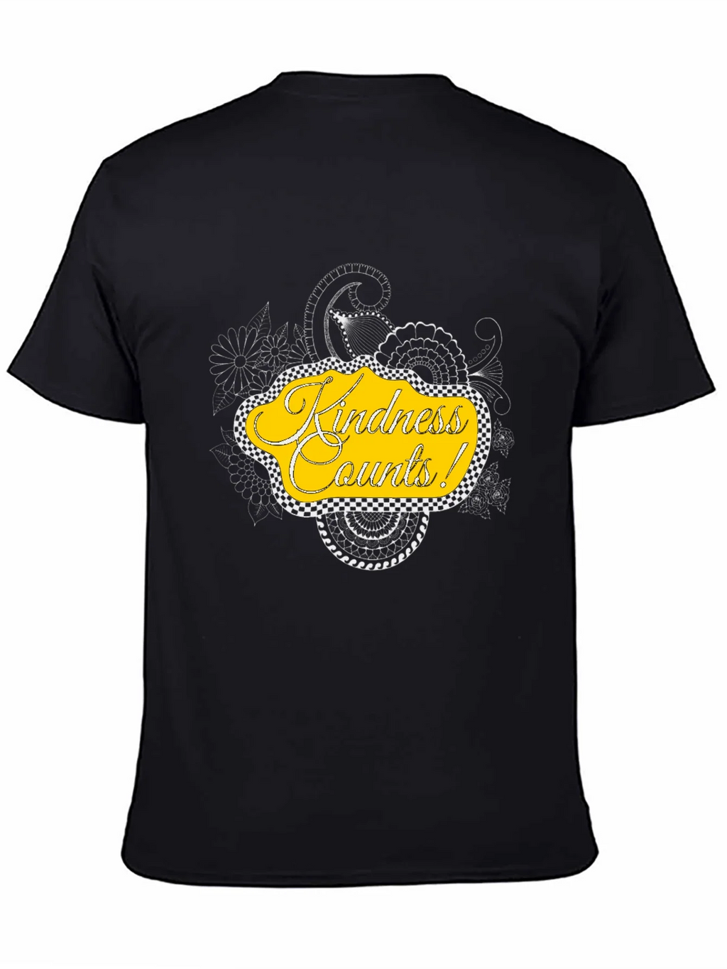 Kindness Counts Graphic Tee - Black product image 4