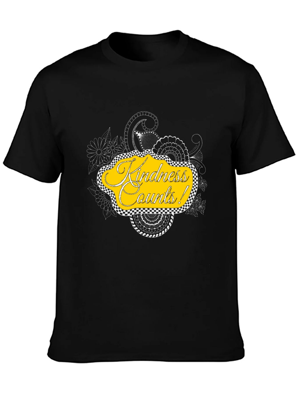 Kindness Counts Graphic Tee - Black product image 3
