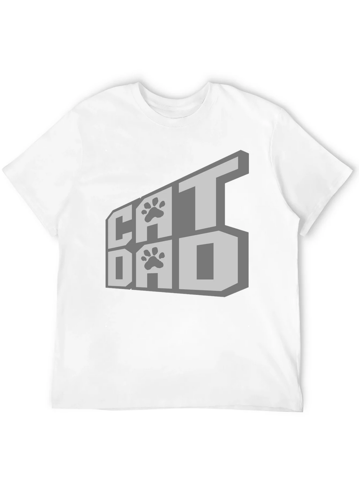 Cat Dad T-Shirt - Black product image 11