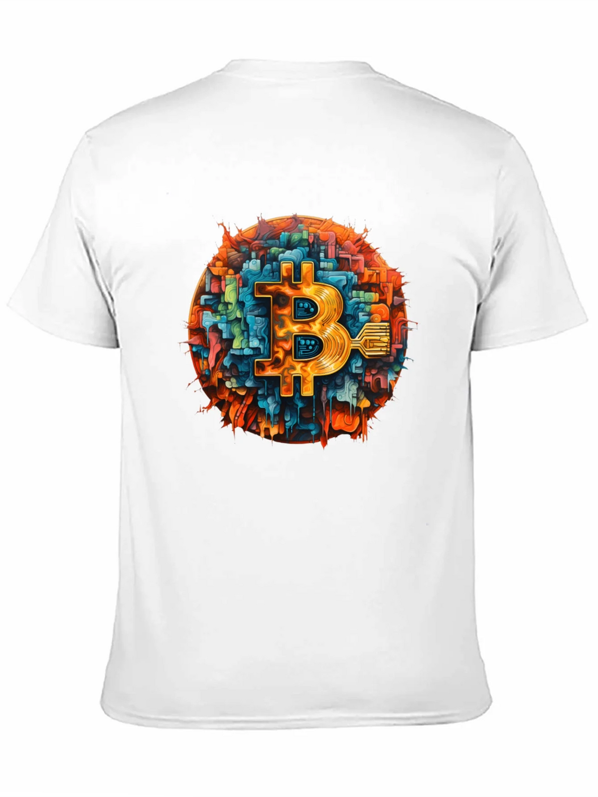Bitcoin Tech T-Shirt - Black Crypto Tee product image 8