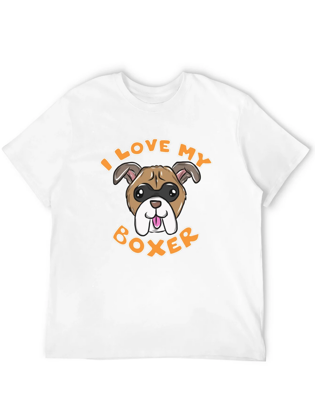I Love My Boxer Dog Graphic Tee product image 11