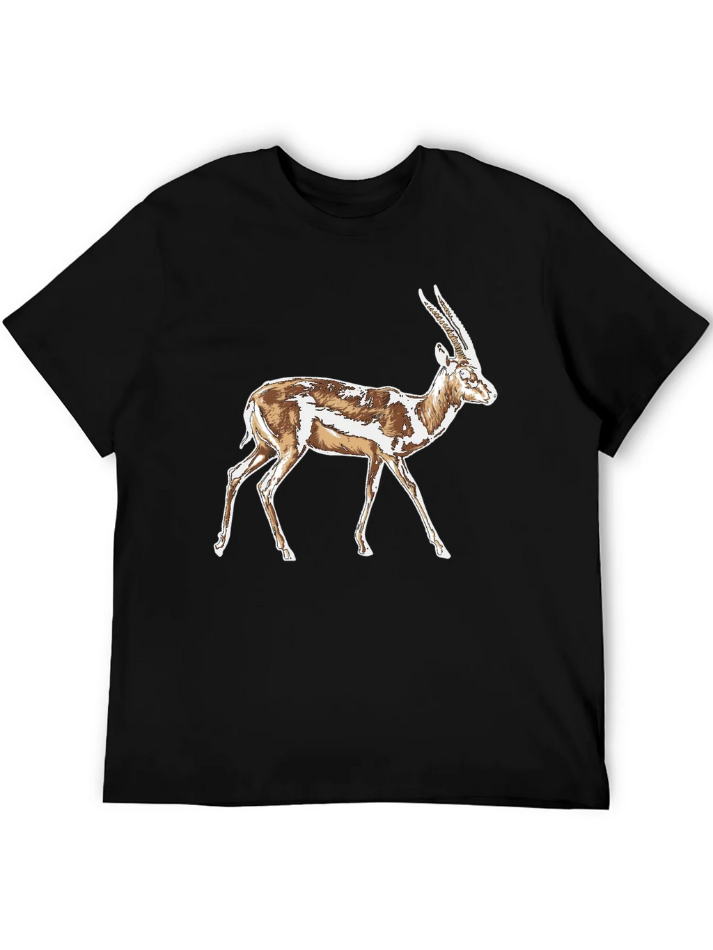Gazelle Graphic T-Shirt - Stylish Animal Print Tee product image 5