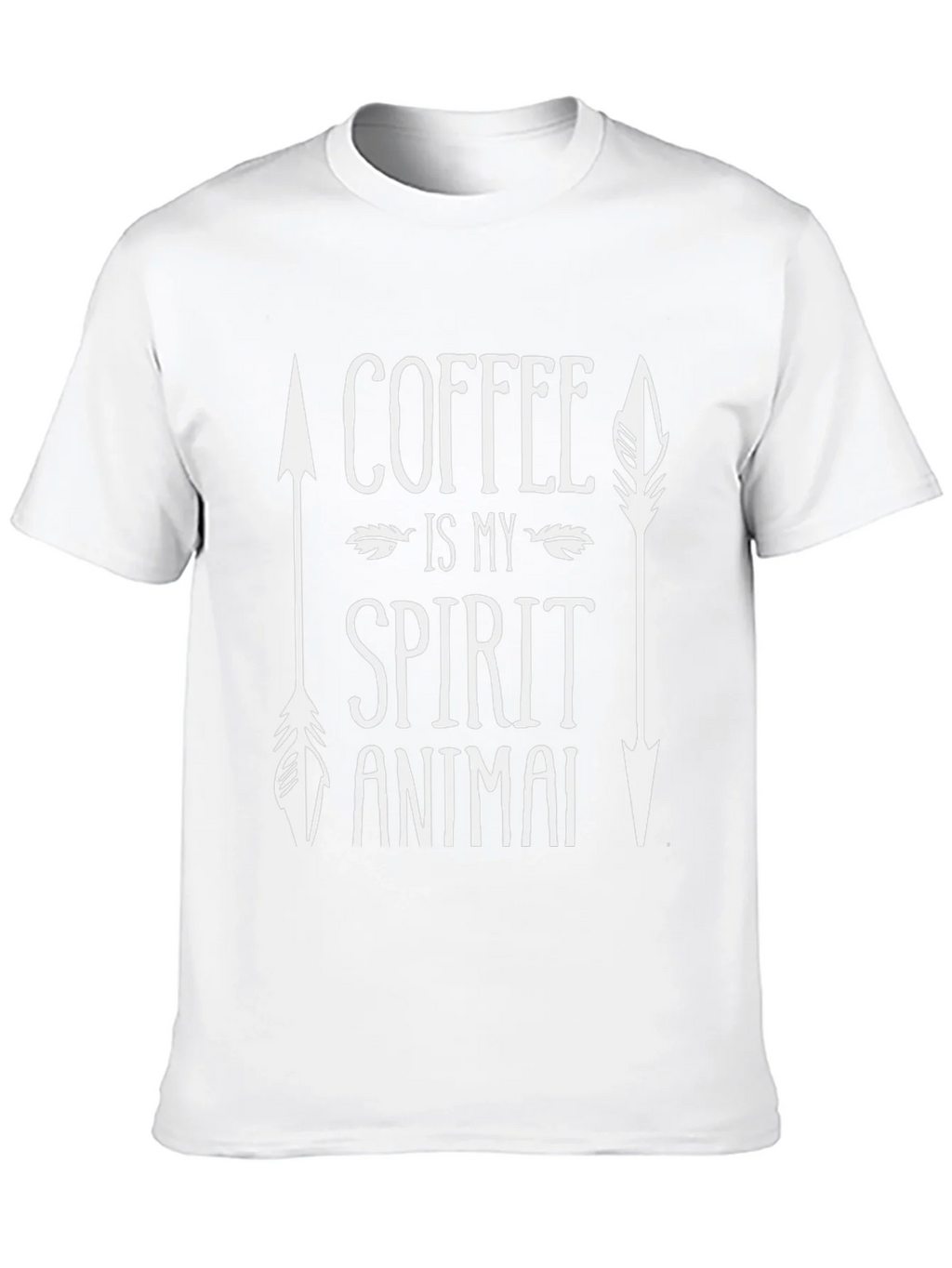 Coffee is My Spirit Animal T-Shirt - Trendy Graphic Tee product image 7