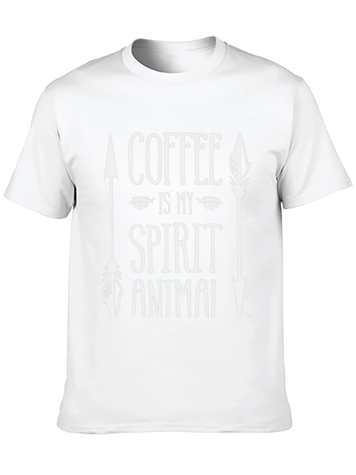 Coffee is My Spirit Animal T-Shirt - Trendy Graphic Tee product image 7