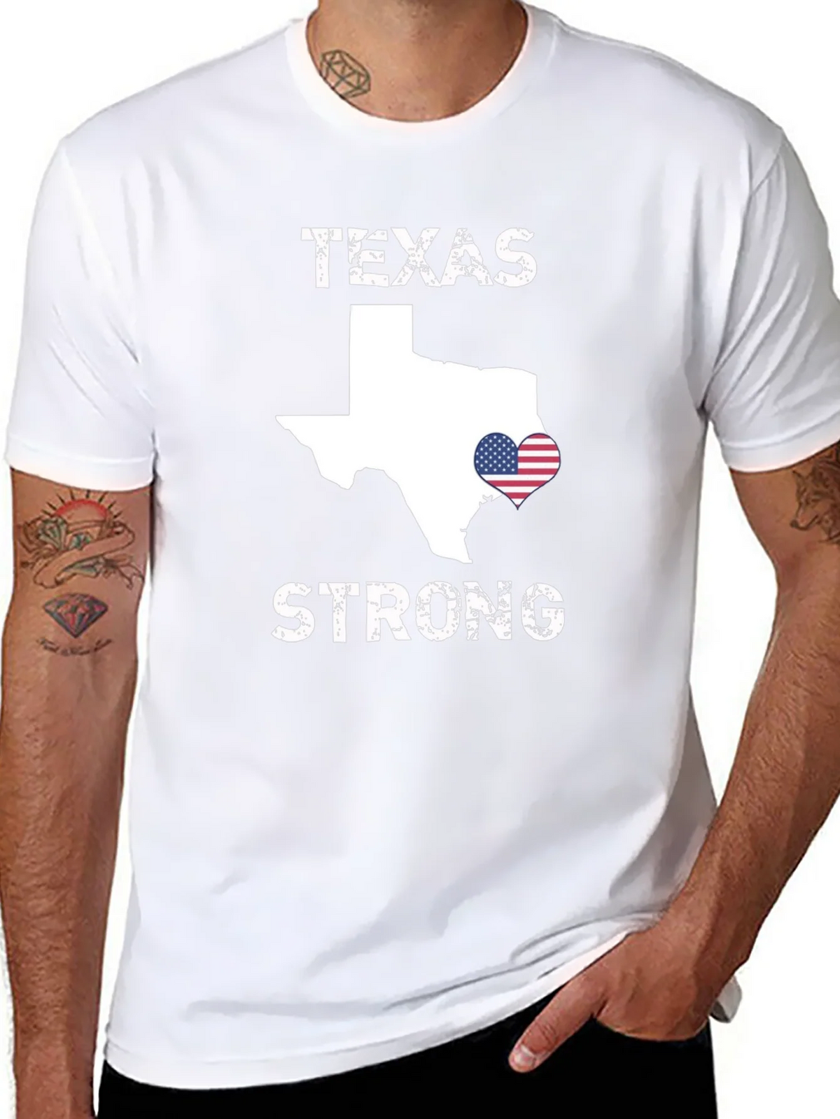 Texas Strong Graphic T-Shirt product image 7