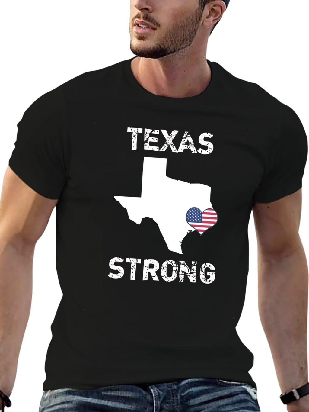 Texas Strong Graphic T-Shirt product image 6