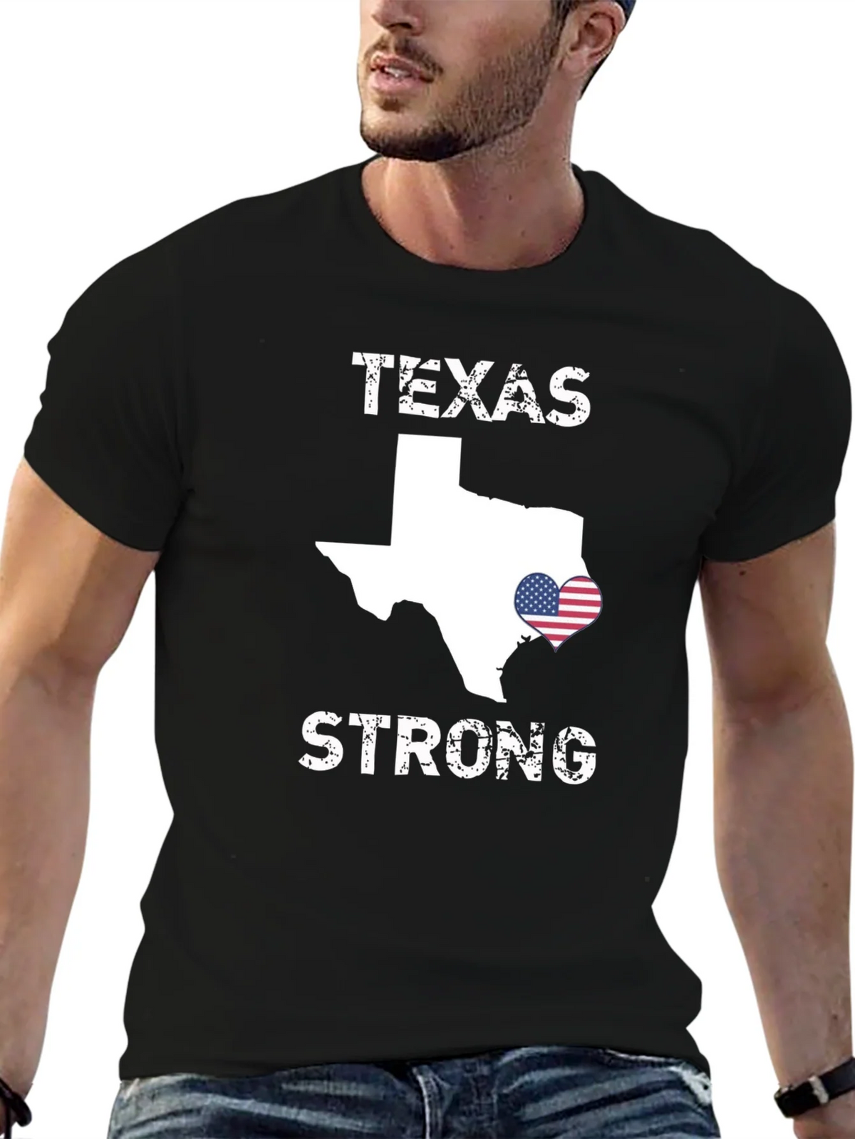 Texas Strong Graphic T-Shirt product image 6