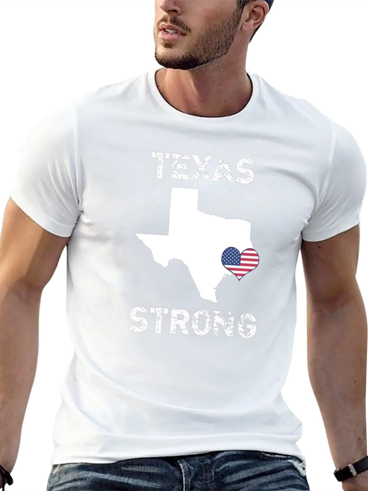 Texas Strong Graphic T-Shirt product image 12