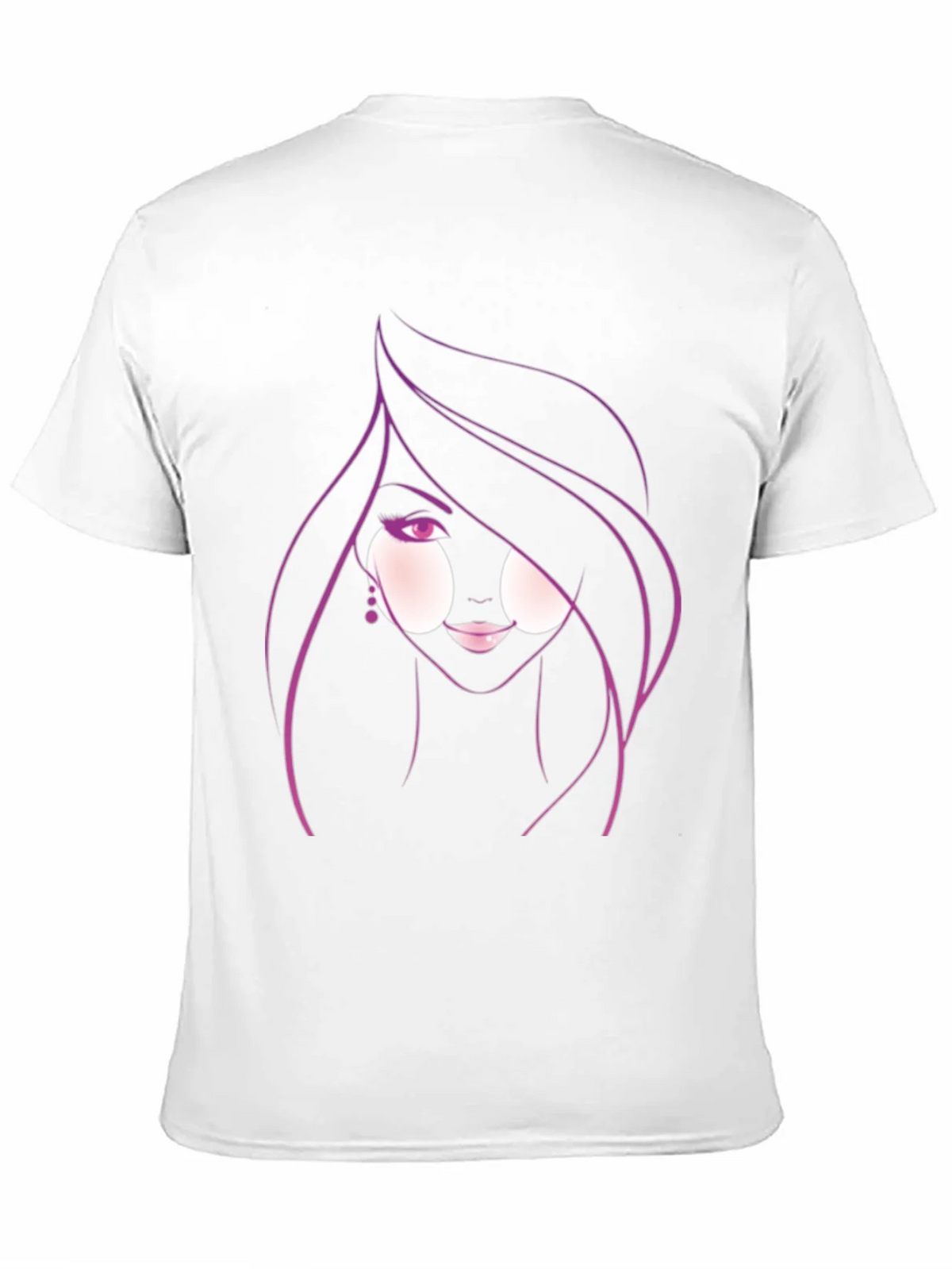 Stylish Graphic Tee - Woman Portrait Design product image 10