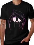 Stylish Graphic Tee - Woman Portrait Design product image 1