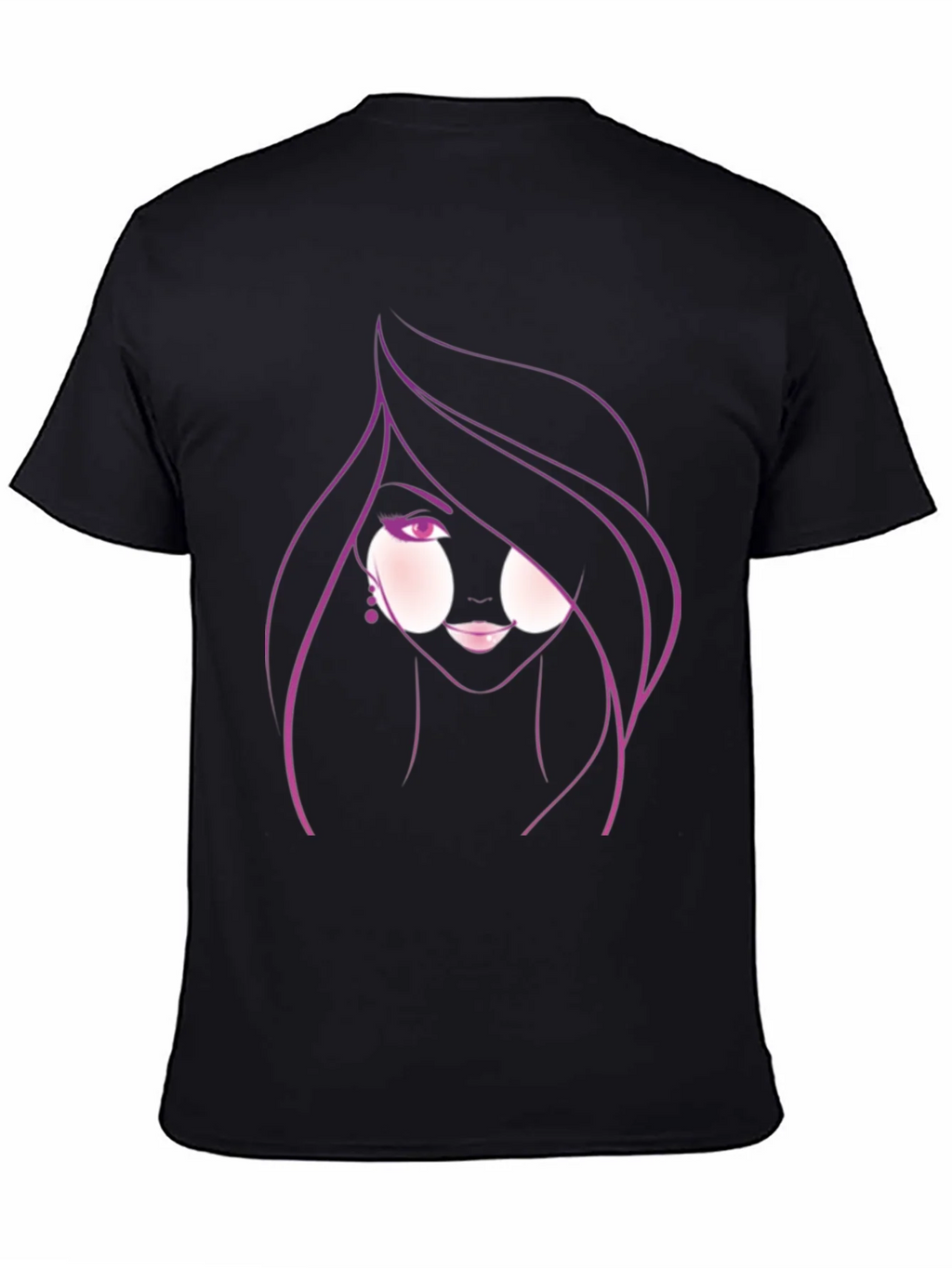 Stylish Graphic Tee - Woman Portrait Design product image 4