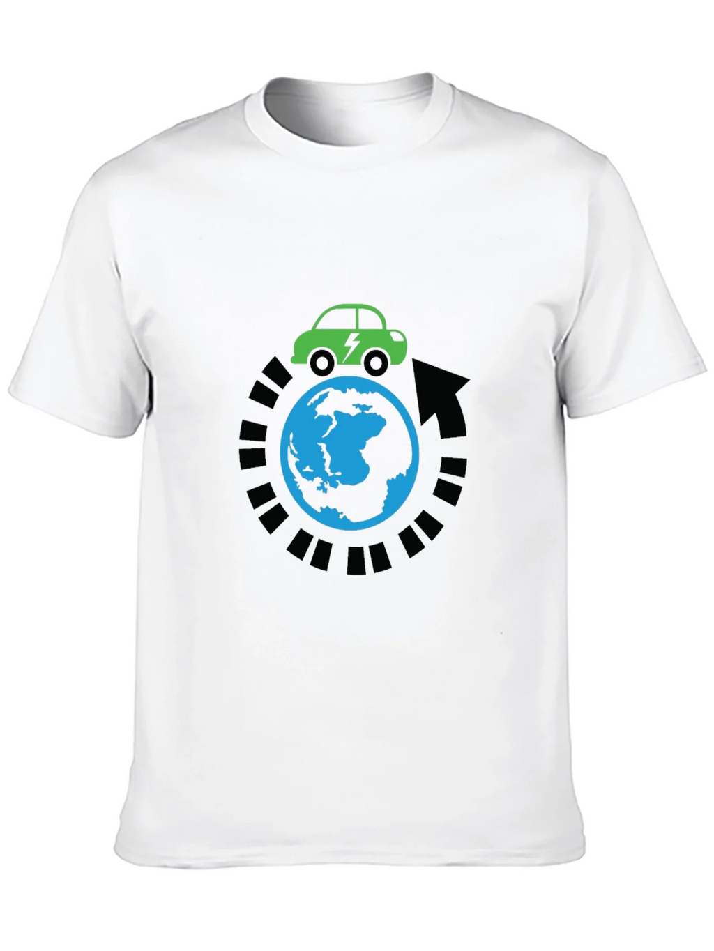 Eco-Friendly Electric Car Around The World T-Shirt product image 8