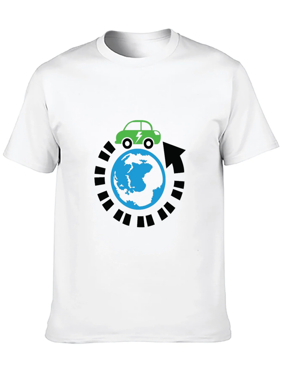 Eco-Friendly Electric Car Around The World T-Shirt product image 8