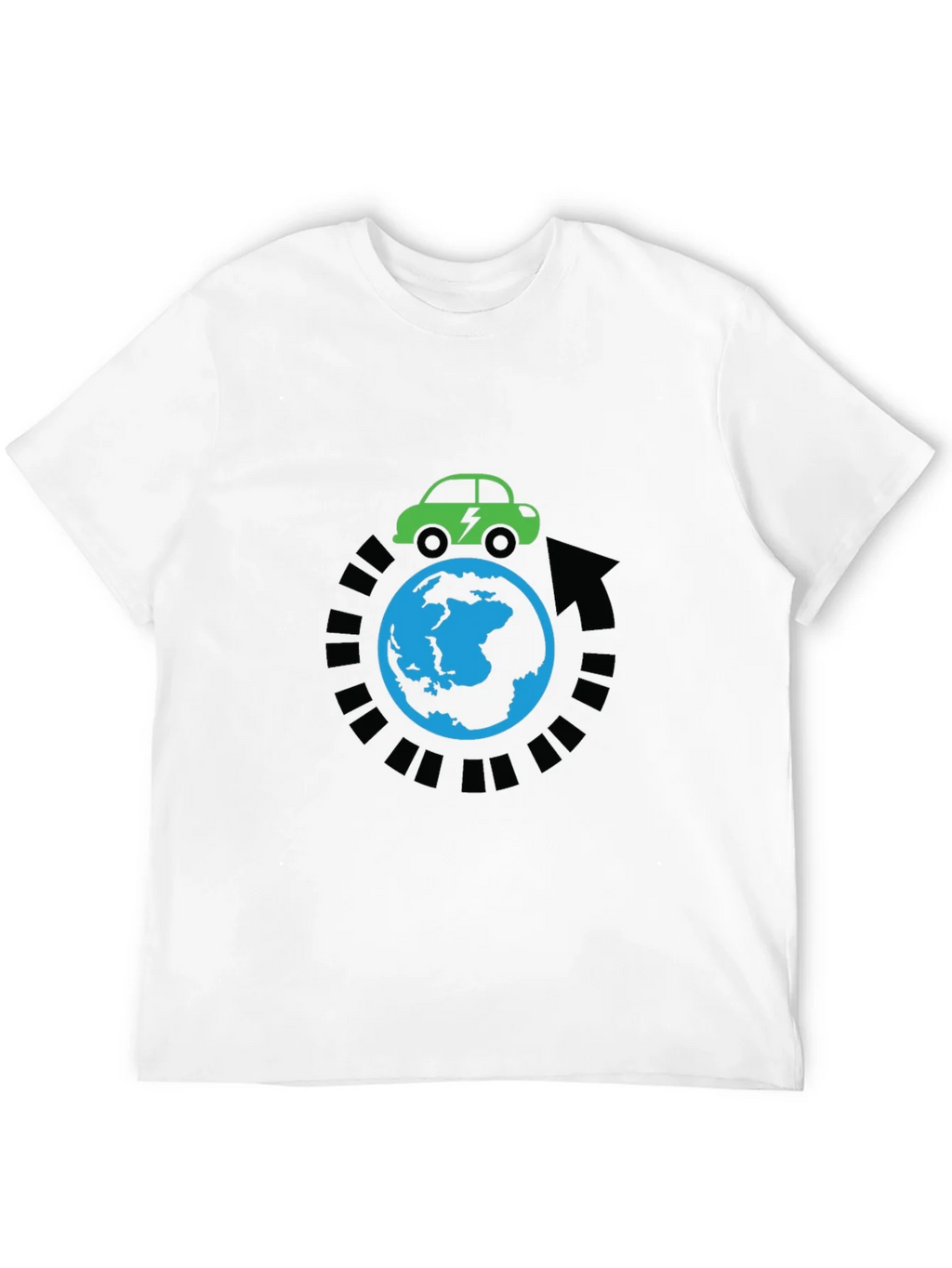 Eco-Friendly Electric Car Around The World T-Shirt product image 9