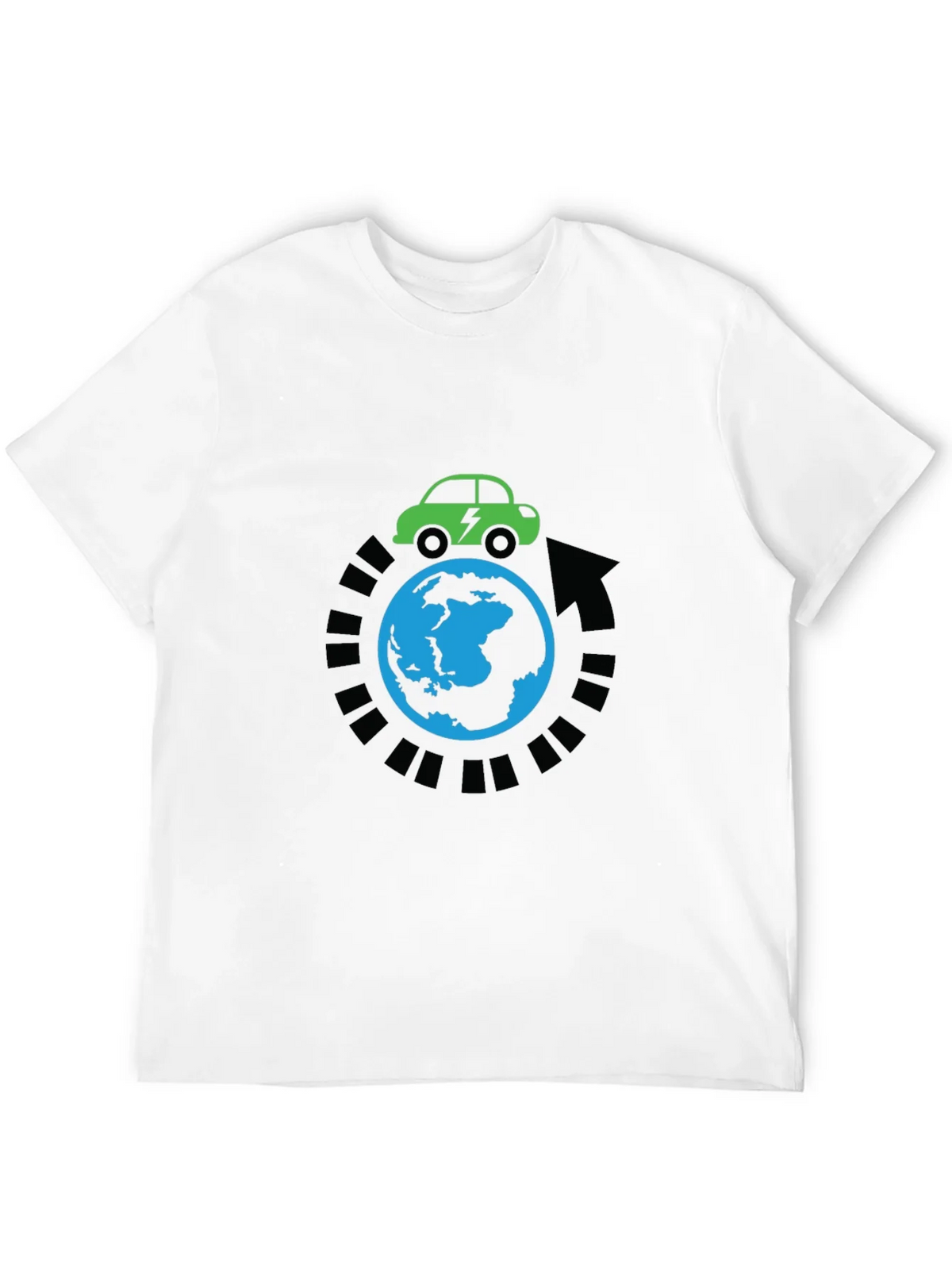 Eco-Friendly Electric Car Around The World T-Shirt product image 9