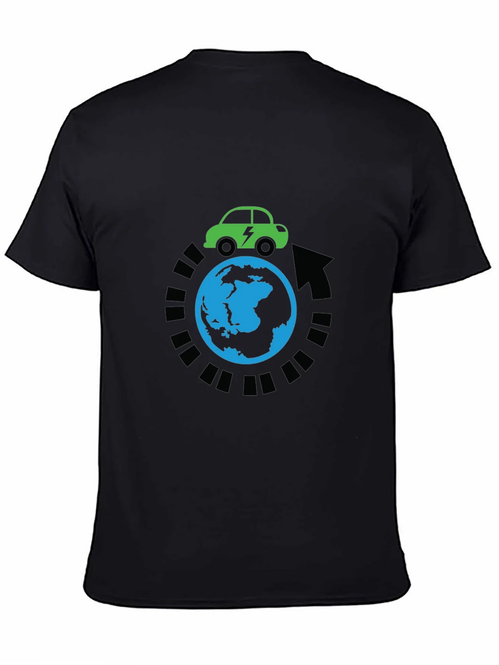 Eco-Friendly Electric Car Around The World T-Shirt product image 3