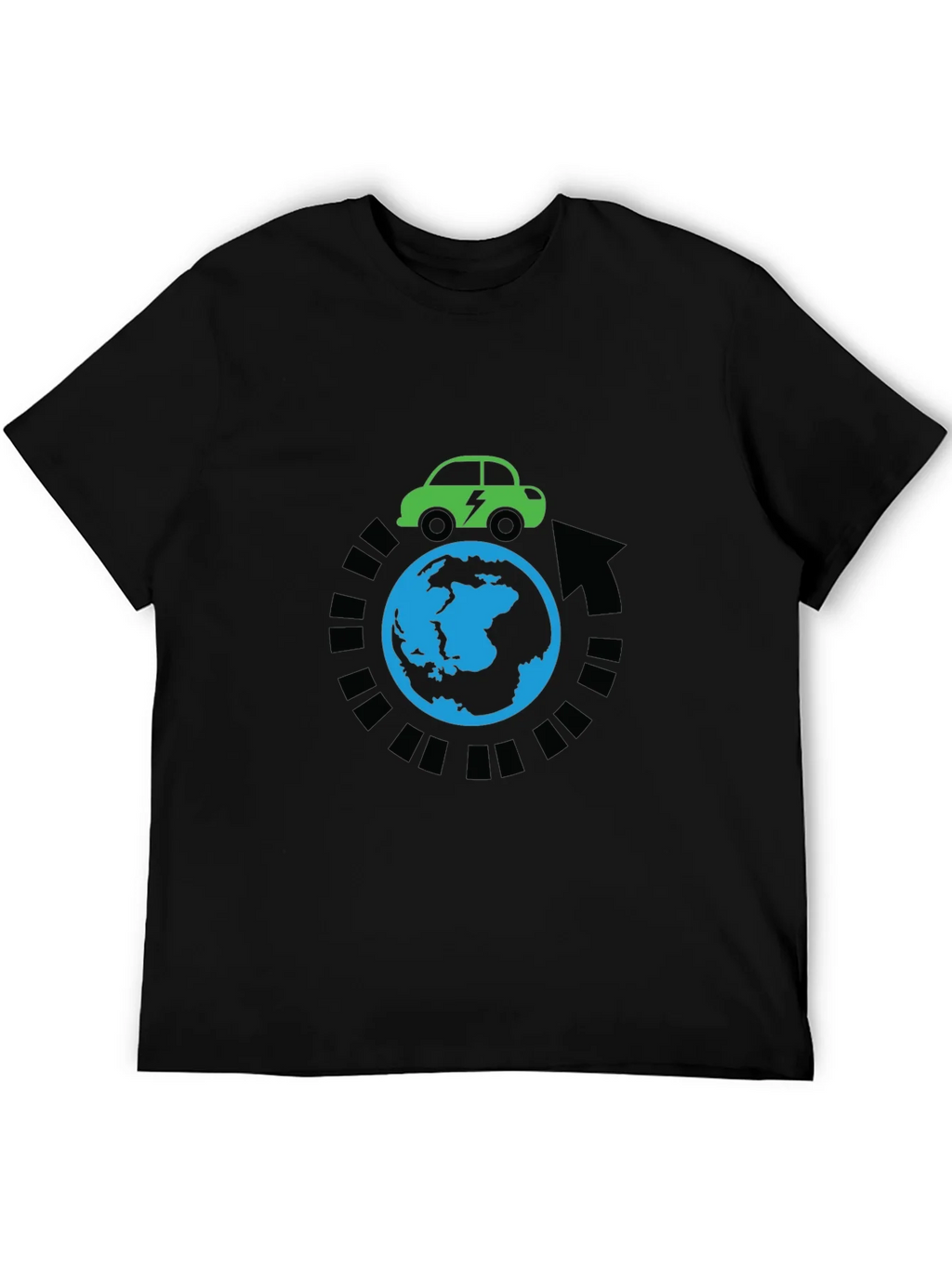 Eco-Friendly Electric Car Around The World T-Shirt product image 4