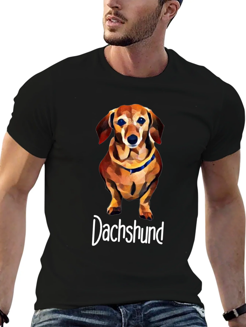 Dachshund Dog Graphic T-Shirt - Unisex Cotton Tee product image 6