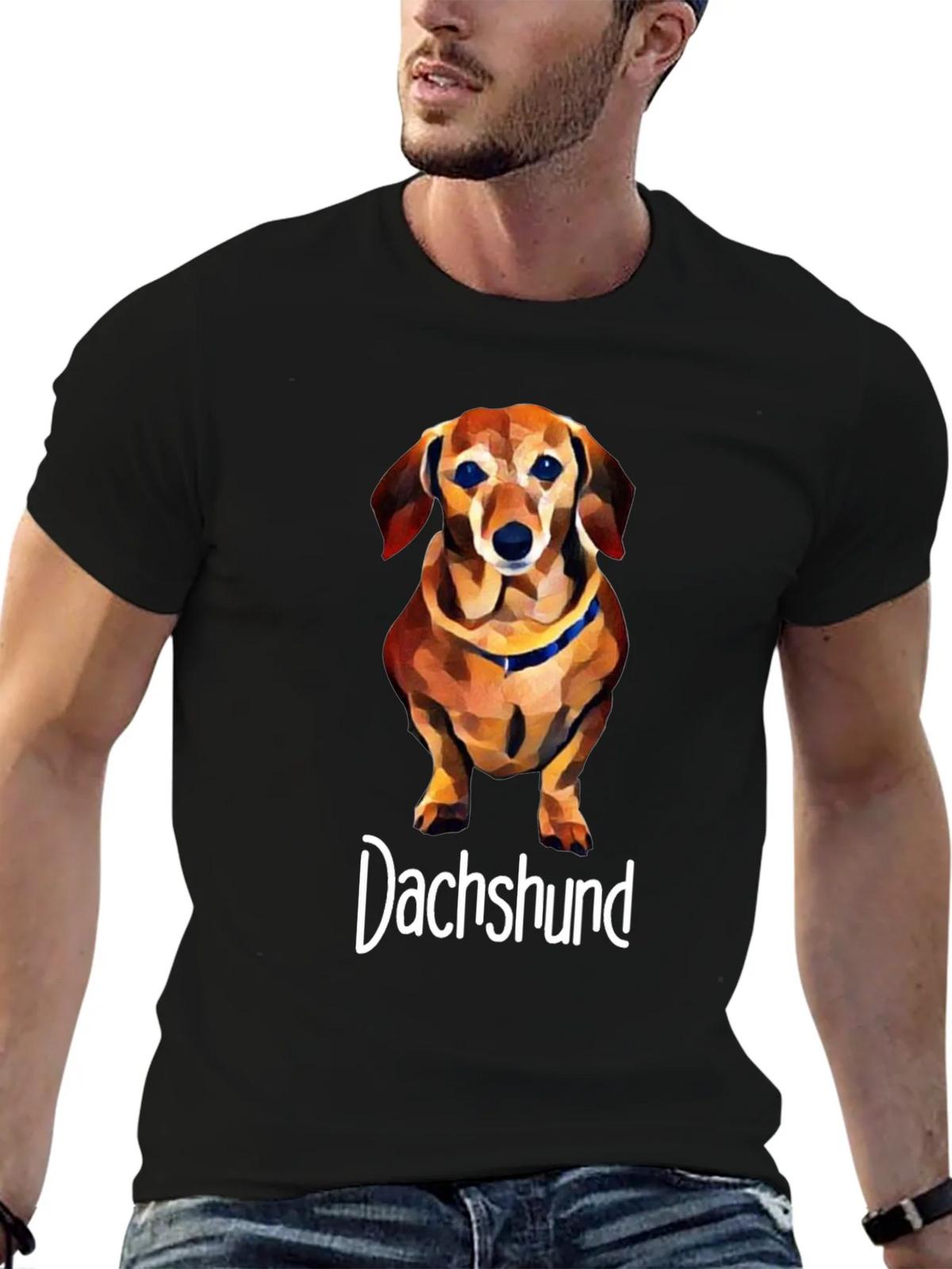 Dachshund Dog Graphic T-Shirt - Unisex Cotton Tee product image 6