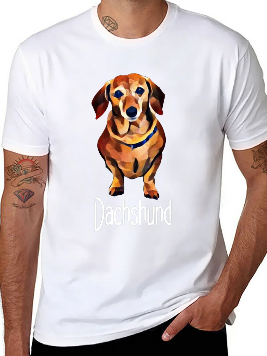 Dachshund Dog Graphic T-Shirt - Unisex Cotton Tee product image 7