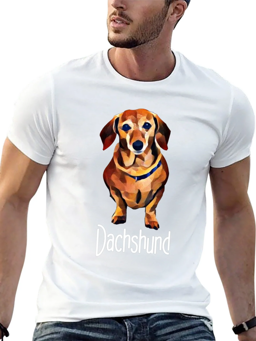 Dachshund Dog Graphic T-Shirt - Unisex Cotton Tee product image 12