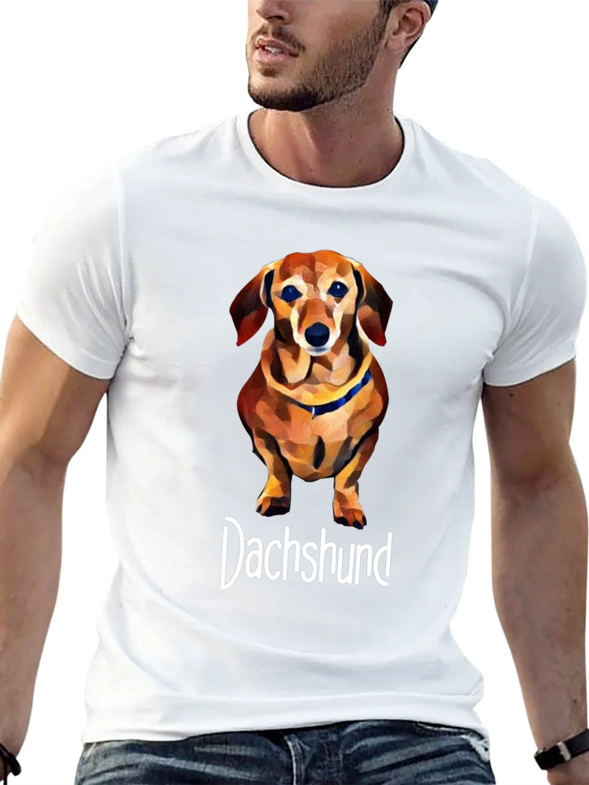 Dachshund Dog Graphic T-Shirt - Unisex Cotton Tee product image 12