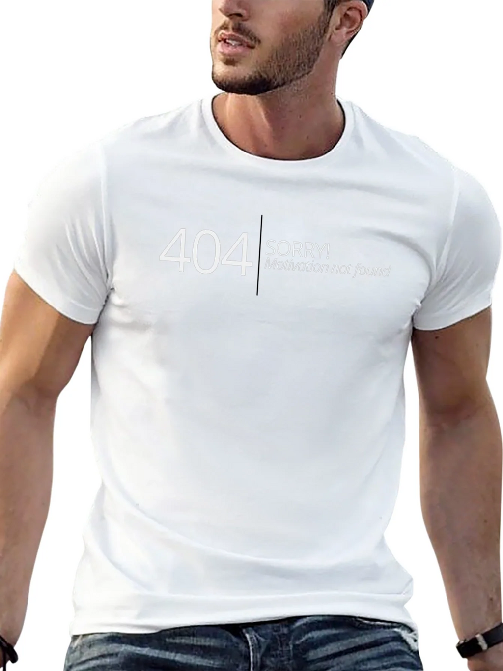 404 Motivation Not Found T-Shirt - Funny Geek Tee product image 12