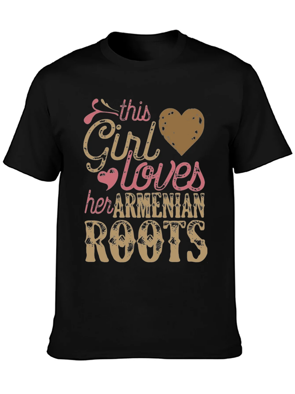 Armenian Roots Girl T-Shirt - Show Your Heritage! product image 3
