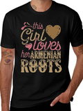 Armenian Roots Girl T-Shirt - Show Your Heritage! product image 1