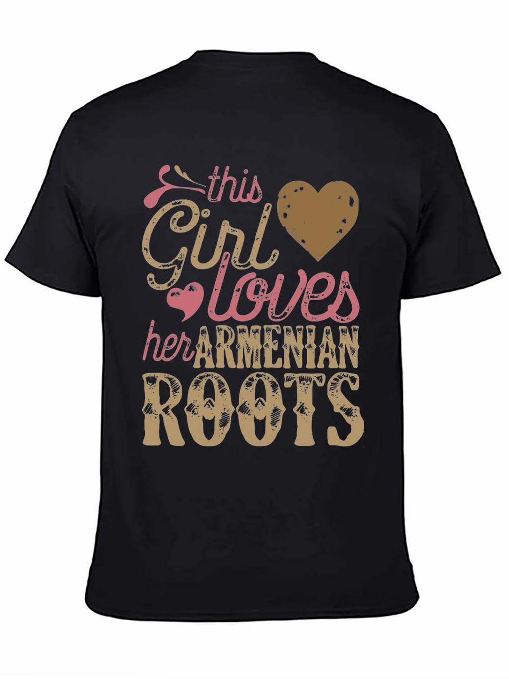Armenian Roots Girl T-Shirt - Show Your Heritage! product image 4