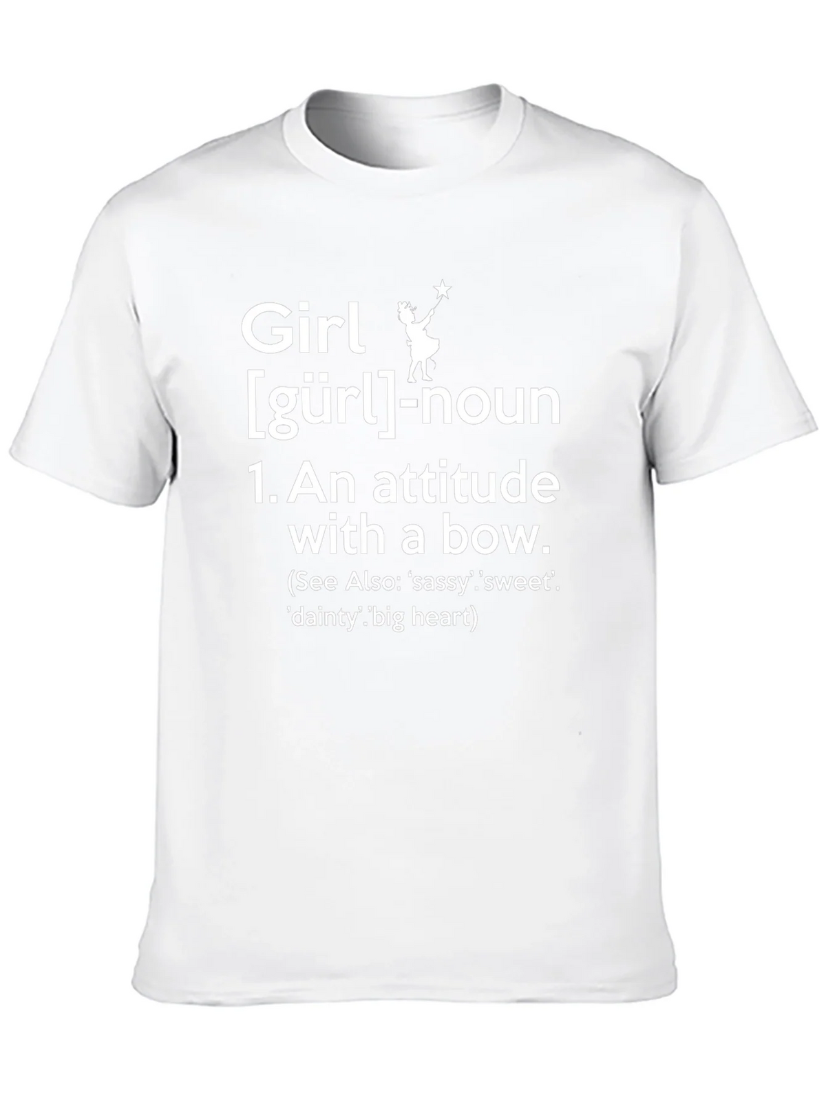 Girl Definition T-Shirt - Attitude with a Bow! product image 9