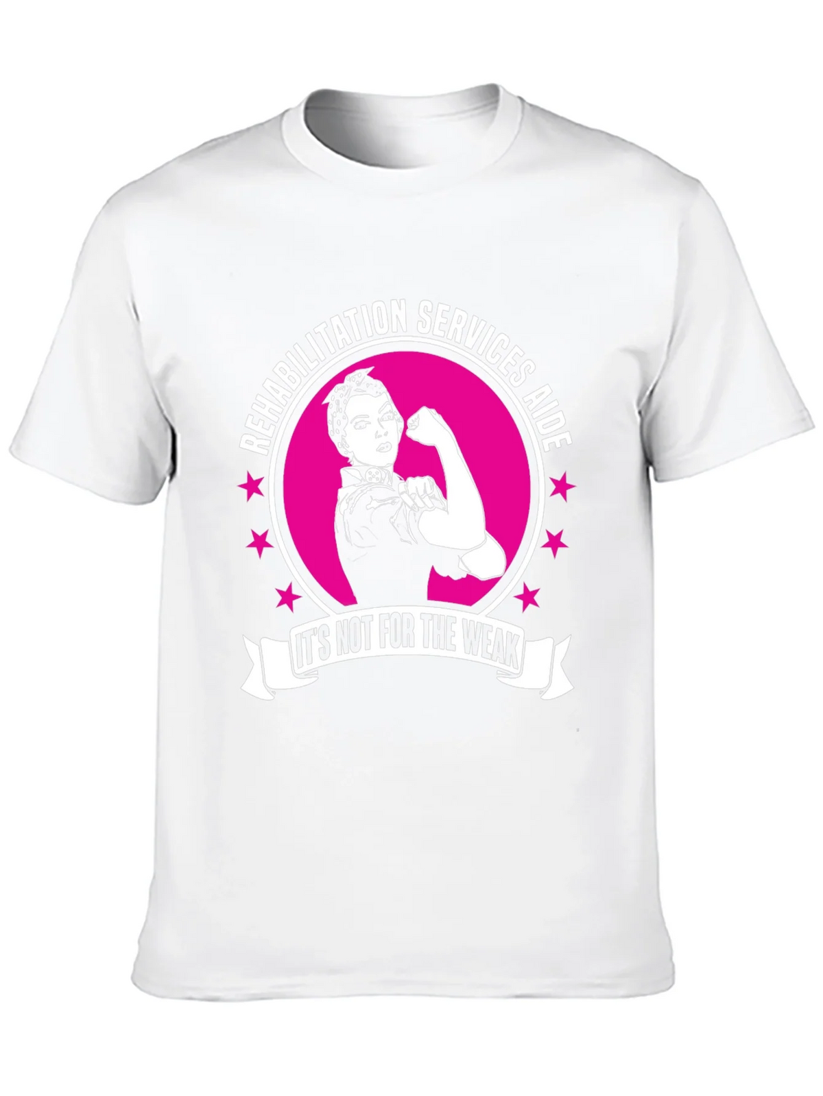 Rehabilitation Services Aide T-Shirt - Strong Women Design product image 7