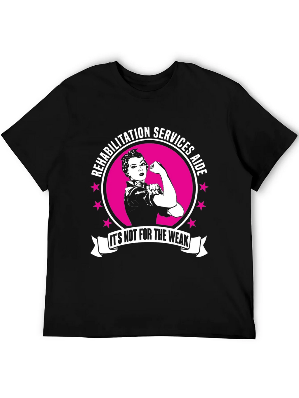 Rehabilitation Services Aide T-Shirt - Strong Women Design product image 5