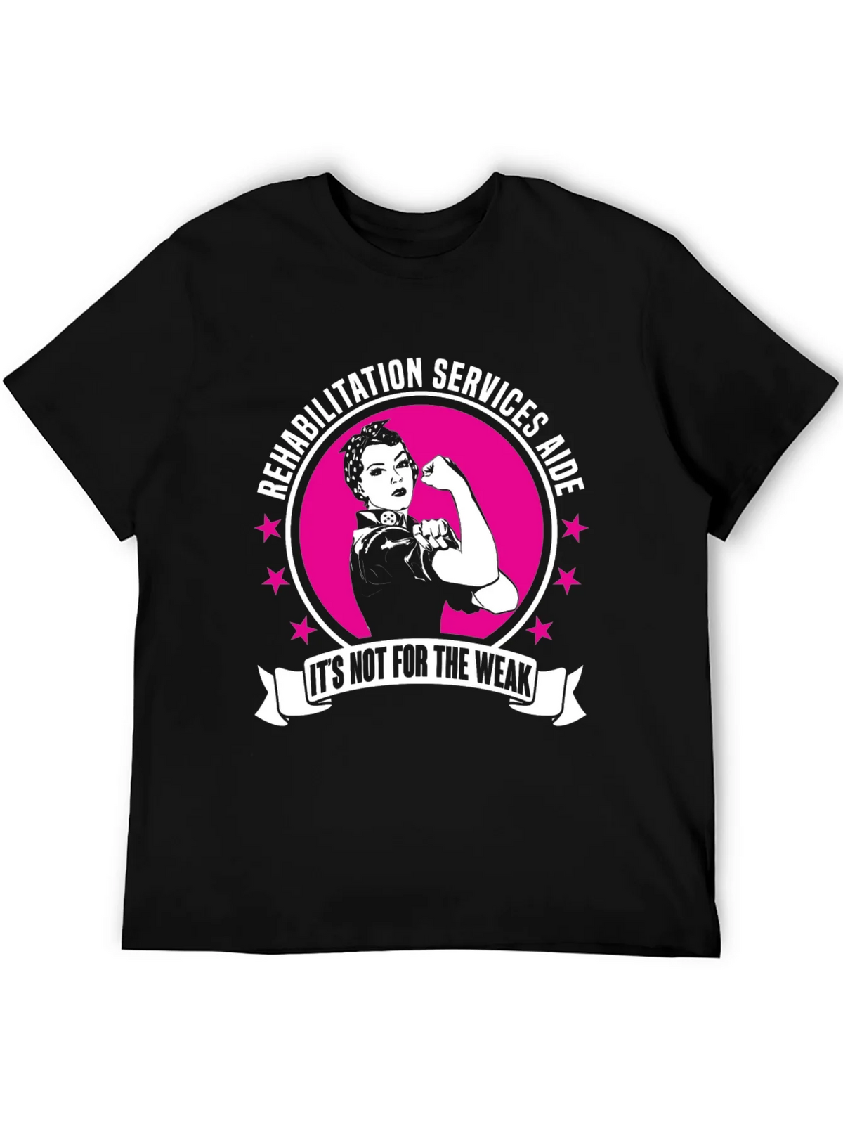 Rehabilitation Services Aide T-Shirt - Strong Women Design product image 5