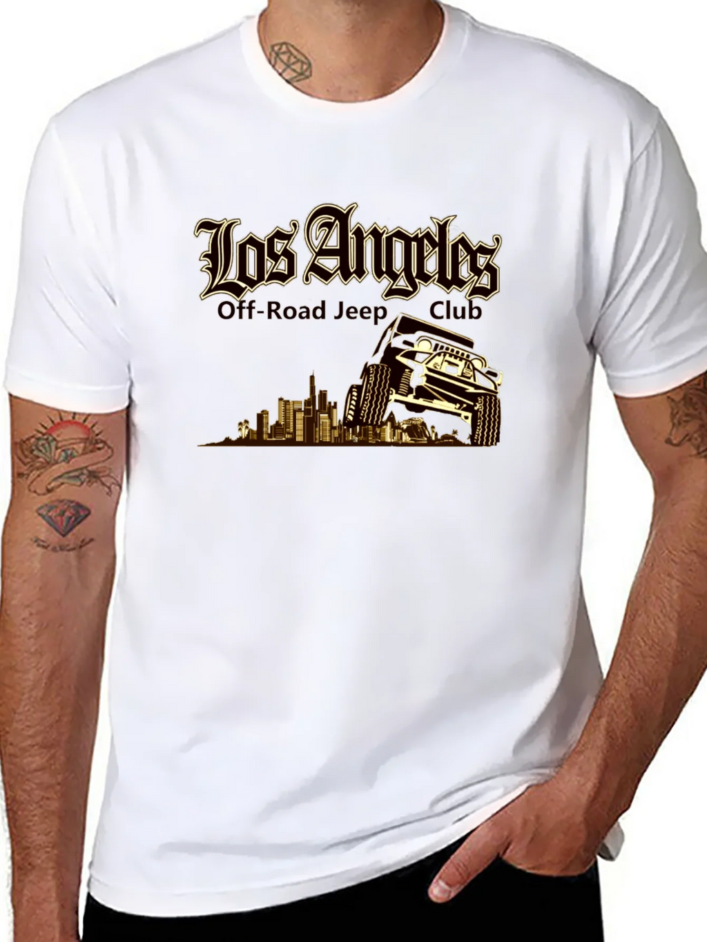 Los Angeles Off-Road Jeep Club T-Shirt product image 5