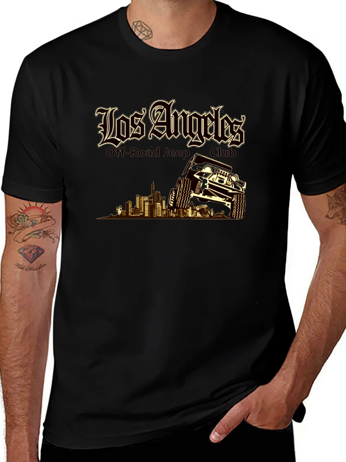 Los Angeles Off-Road Jeep Club T-Shirt product image 1