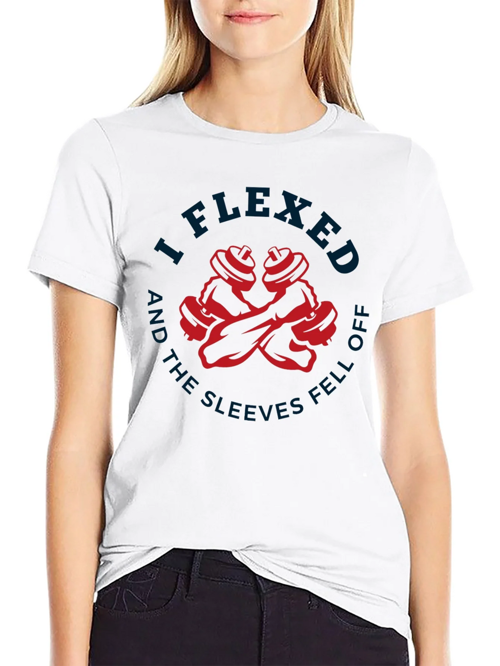 I Flexed Sleeves Fell Off T-Shirt product image 7