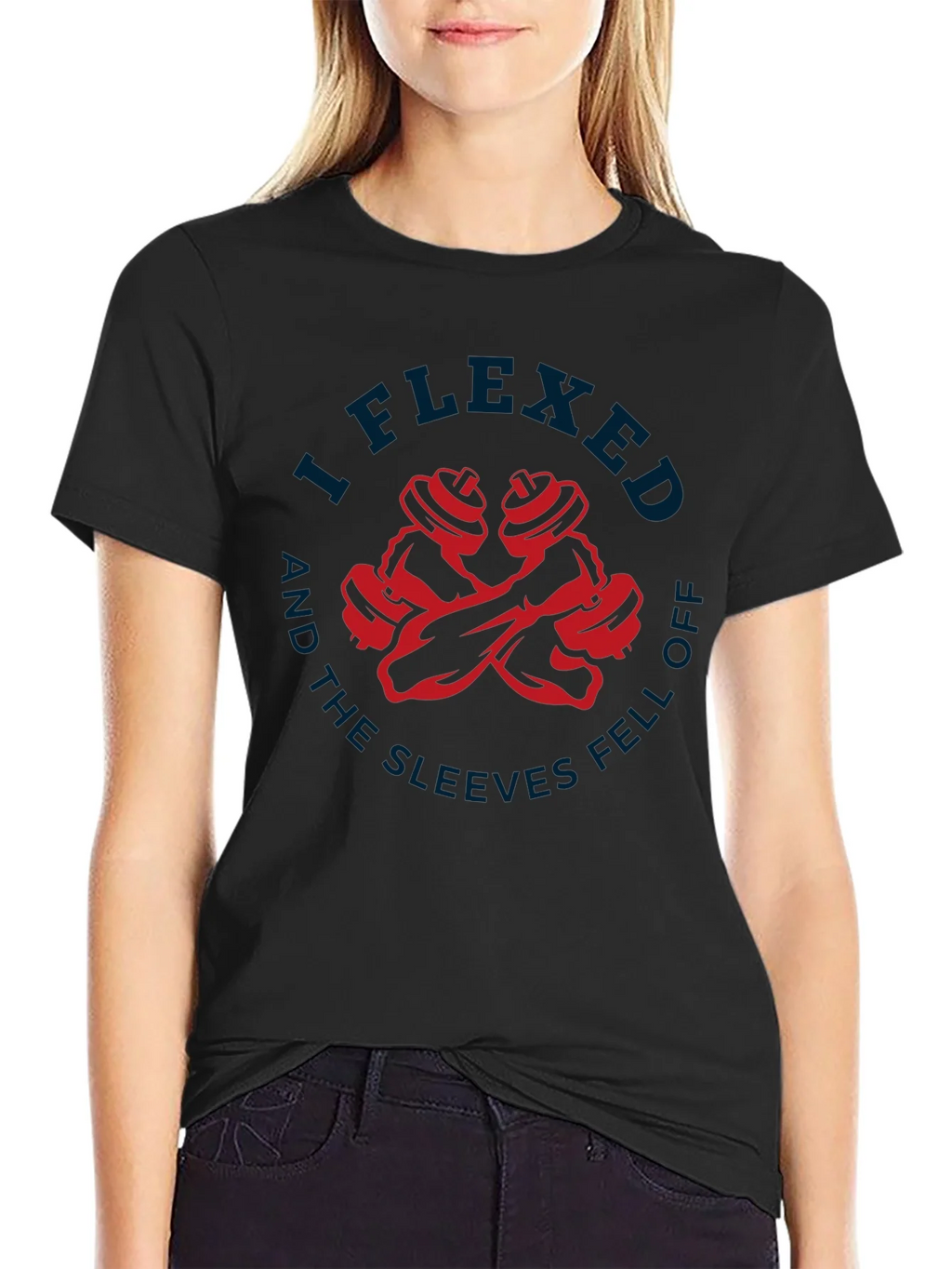 I Flexed Sleeves Fell Off T-Shirt product image 2