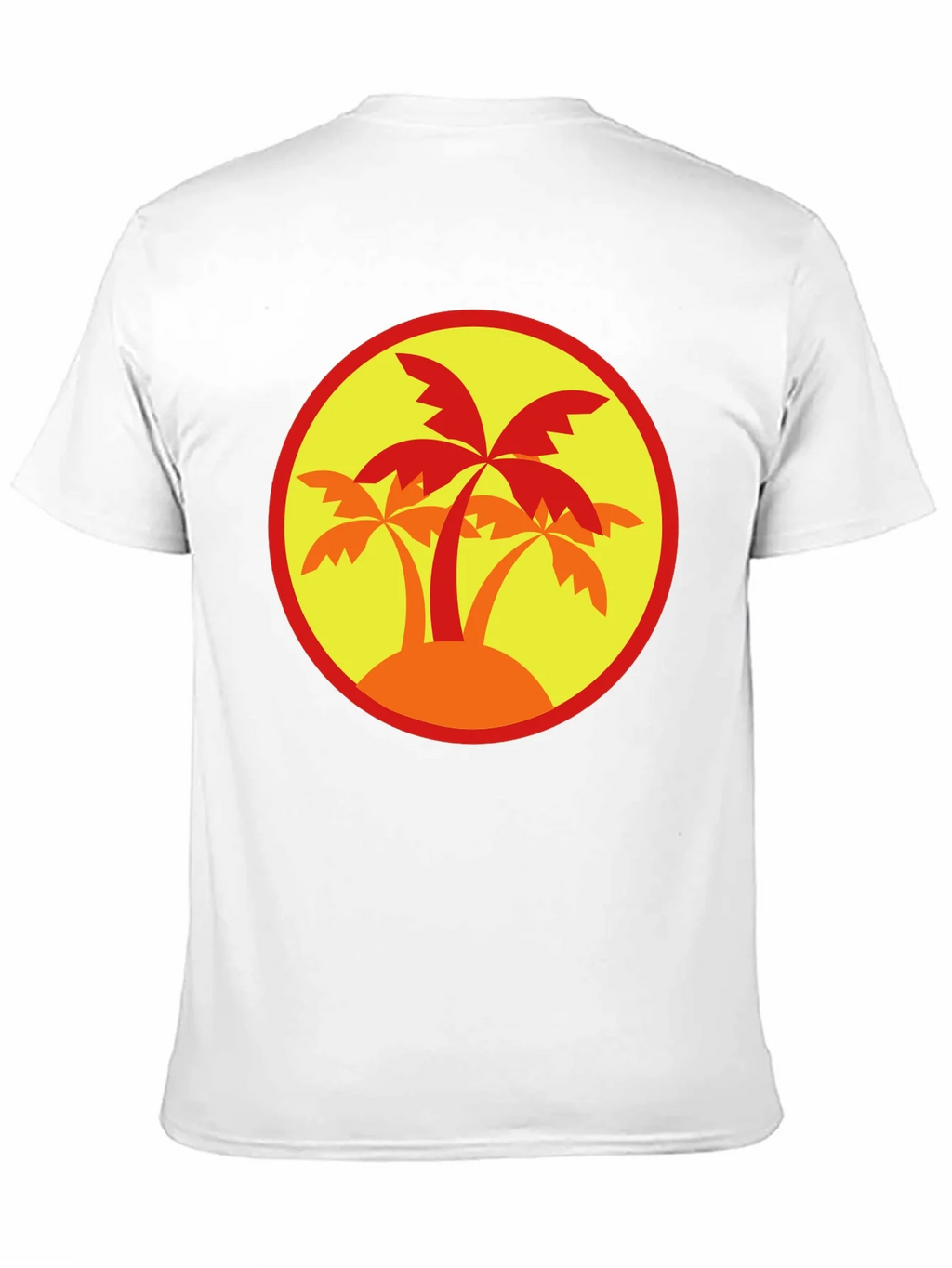 Palm Tree Graphic Tee - Black Round Neck product image 9