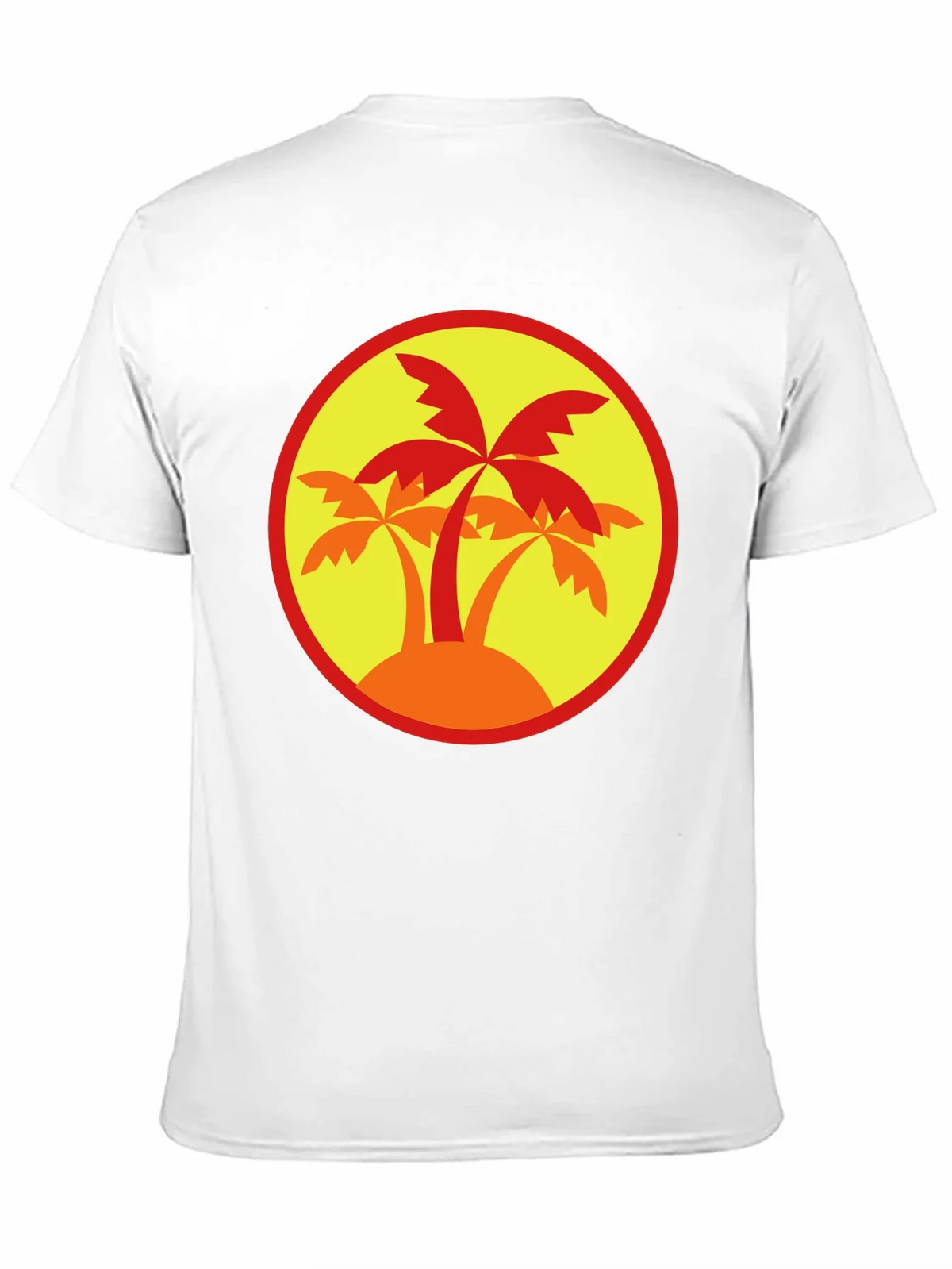 Palm Tree Graphic Tee - Black Round Neck product image 9