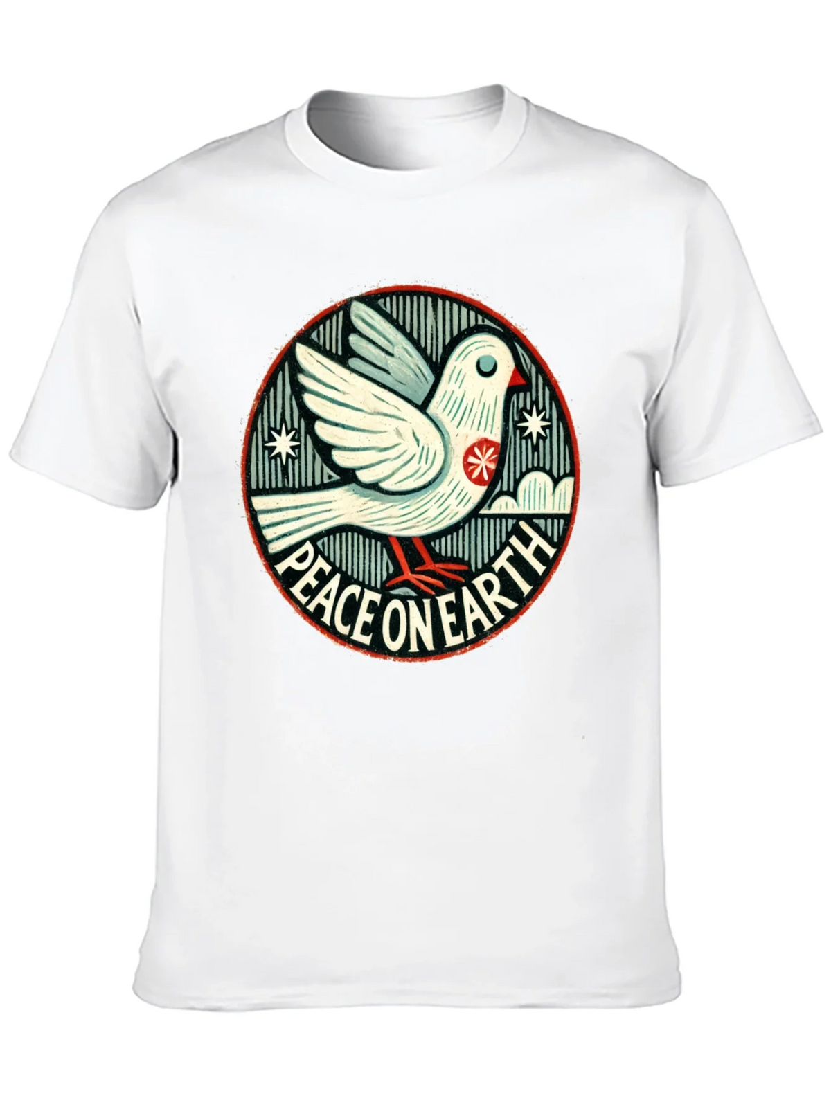 Peace On Earth Graphic Tee - Dove of T-Shirt product image 9