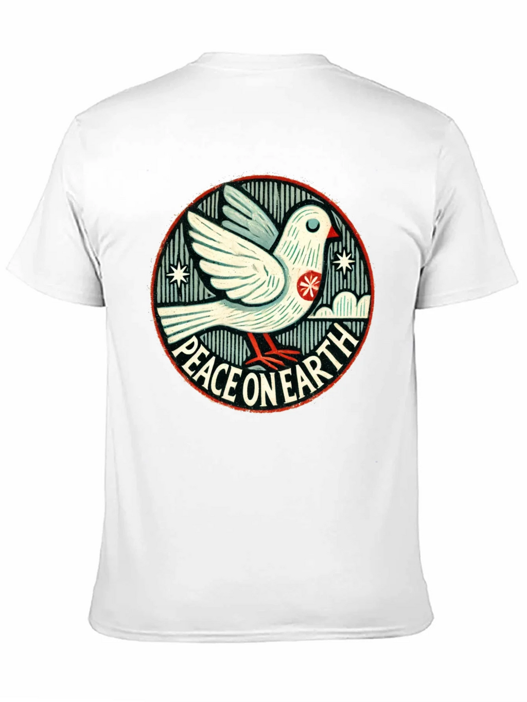Peace On Earth Graphic Tee - Dove of T-Shirt product image 10