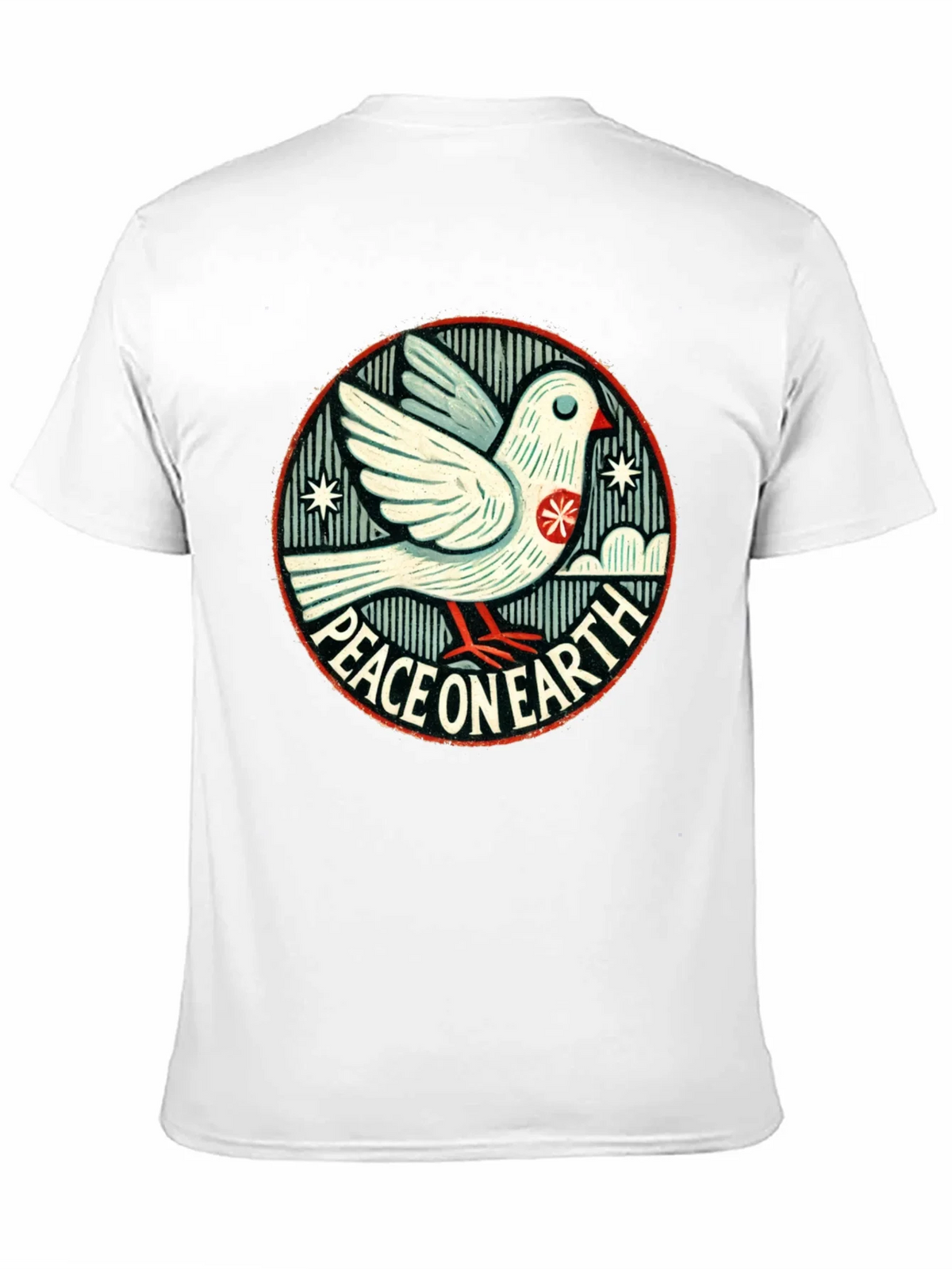 Peace On Earth Graphic Tee - Dove of T-Shirt product image 10