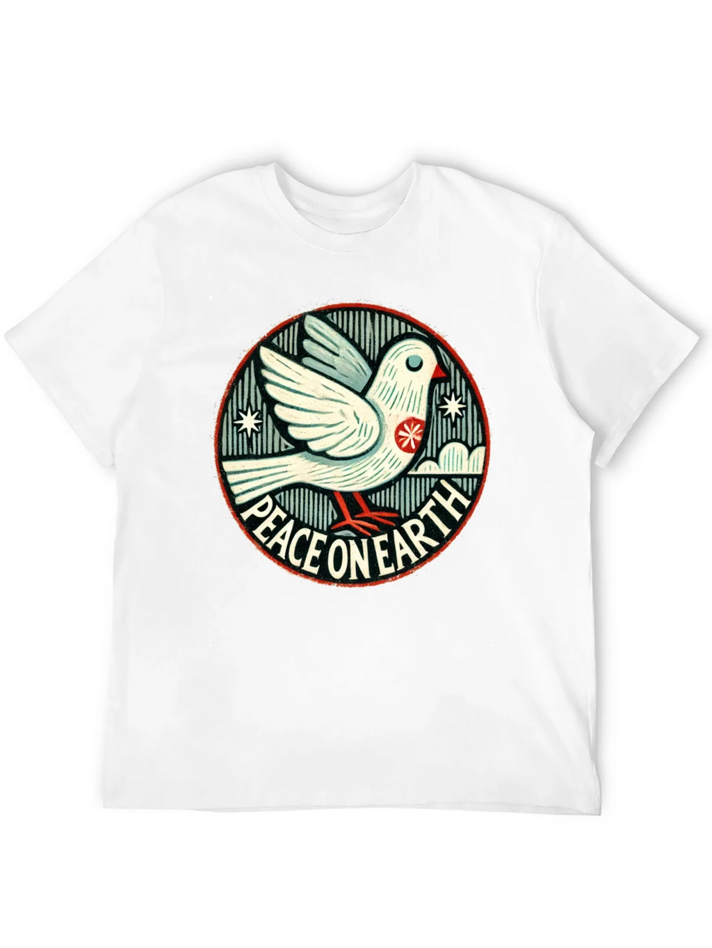 Peace On Earth Graphic Tee - Dove of T-Shirt product image 11